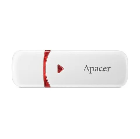 Флеш-накопитель Apacer AH333 USB-A USB 2.0 64GB (AP64GAH333W-1) White
