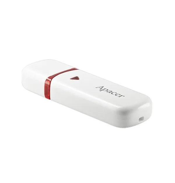 Флеш-накопитель Apacer AH333 USB-A USB 2.0 64GB (AP64GAH333W-1) White — фото 3