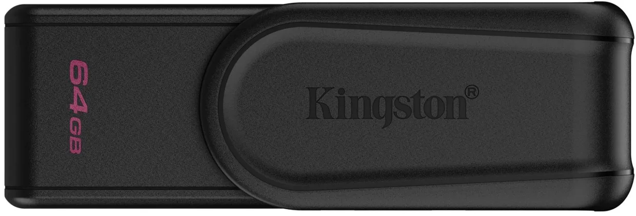 Флеш-накопичувач Kingston DataTraveler Exodia S USB-A USB 3.2 Gen 1 64GB (DTXS/64GB) Black