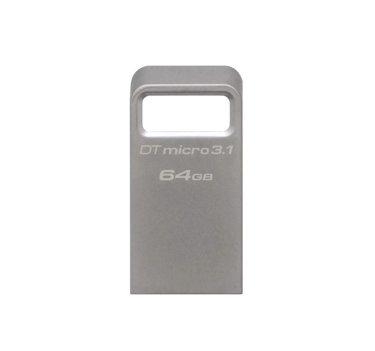Флеш-накопитель Kingston DataTraveler Micro USB-A USB 3.2 Gen 1 64GB (DTMC3G2/64GB) Silver
