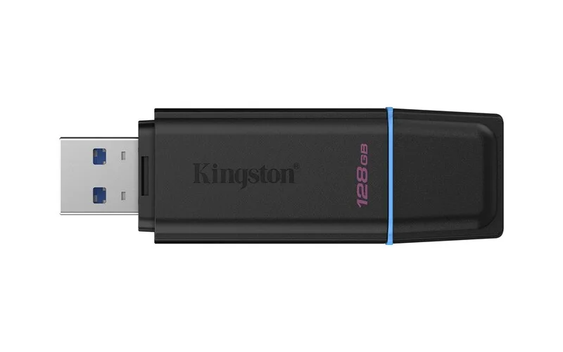 Флеш-накопичувач Kingston DataTraveler Exodia USB-A USB 3.2 Gen 1 128GB (DTXG2/128GB) Black/Blue