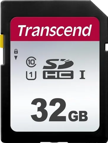 Карта пам'яті Transcend SDC300S SDHC 32GB (UHS-I U1) W-20 MB/s, R-100 MB/s Class 10 (TS32GSDC300S)