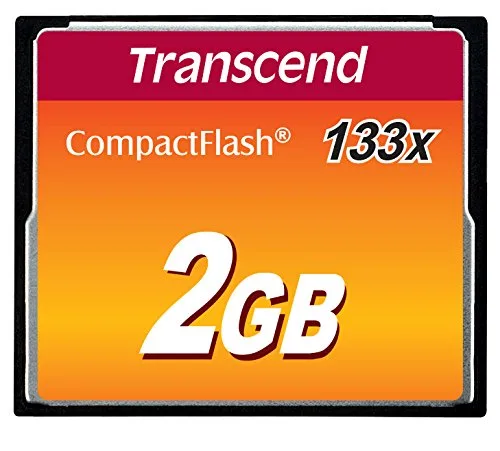 Карта пам'яті Transcend CF133 CompactFlash 2GB W-21.5 MB/s, R-21.5 MB/s (TS2GCF133)