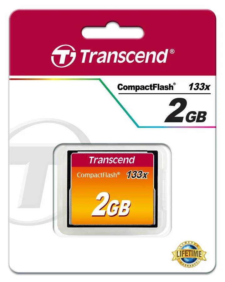 Карта пам'яті Transcend CF133 CompactFlash 2GB W-21.5 MB/s, R-21.5 MB/s (TS2GCF133) — фото 5