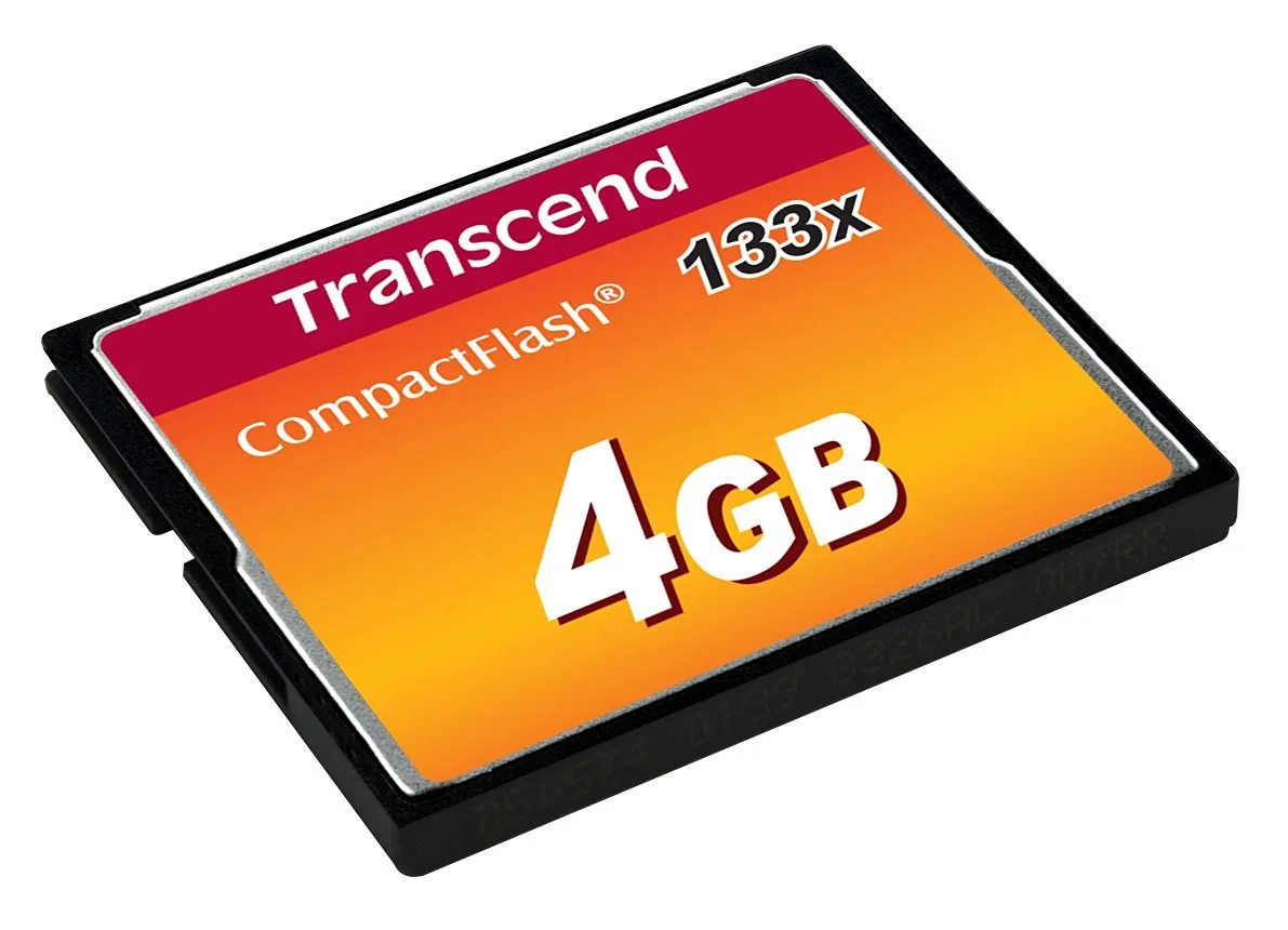 Карта памяти Transcend CF133 CompactFlash 4GB W-21.5 MB/s, R-21.5 MB/s (TS4GCF133) — фото 4