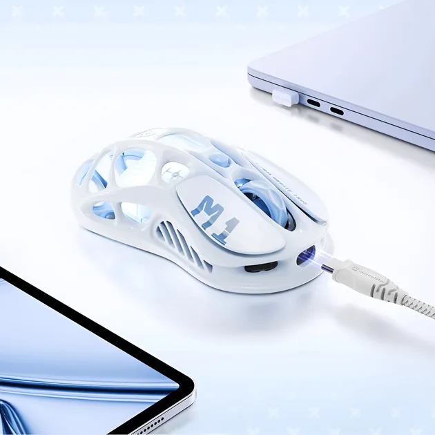 Миша GravaStar Mercury M1 Pro Ice Blue (GRAVASTAR M1 PRO_BLU) — фото 7