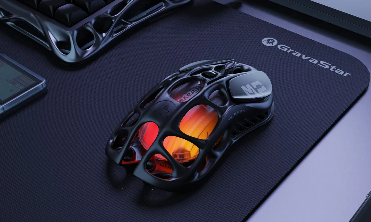 Миша GravaStar Mercury M2 Stealth Black (GRAVASTAR M2_BLK) — фото 3