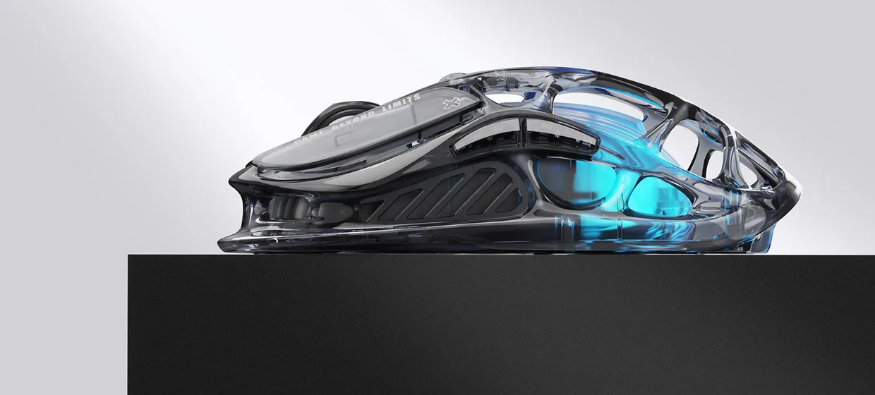 Миша GravaStar Mercury M2 Transparent Black (GRAVASTAR M2_XTAL_BLK) — фото 6