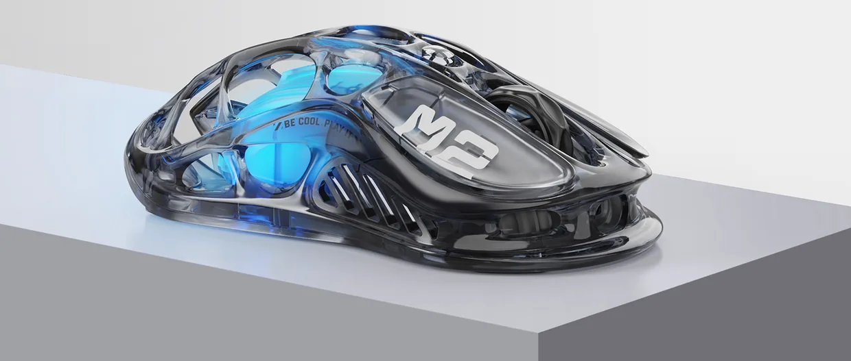 Миша GravaStar Mercury M2 Transparent Black (GRAVASTAR M2_XTAL_BLK) — фото 7