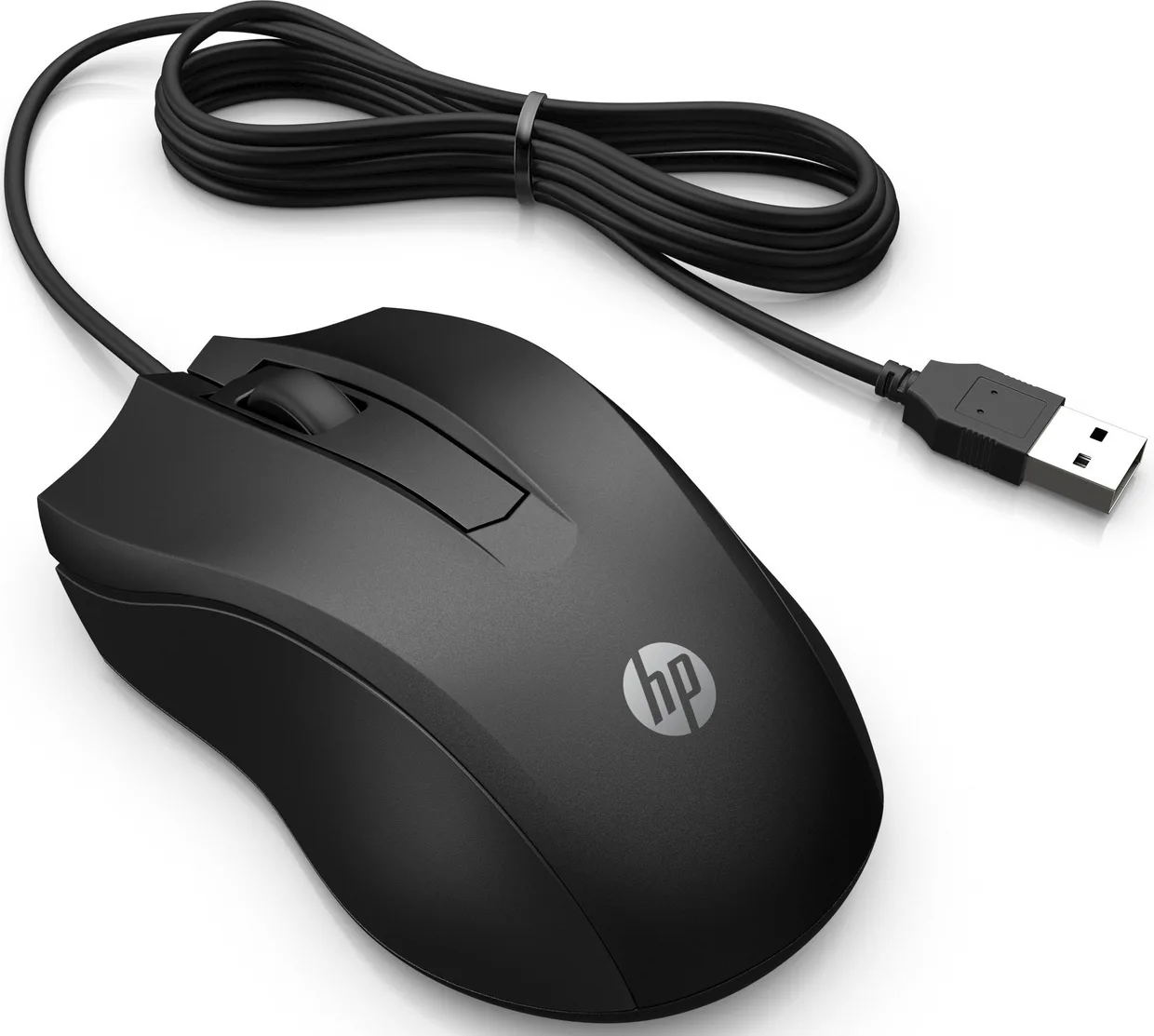 Мышь HP 100 Wired Black (6VY96AA) — фото 2