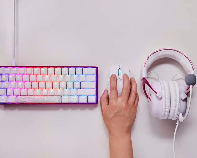 Мышь HyperX Pulsefire Haste 2 Wireless White (6N0A9AA) — фото 8