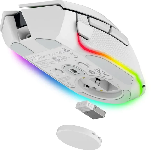 Мышь Razer Basilisk V3 Pro 35K White (RZ01-05240200-R3G1) — фото 5
