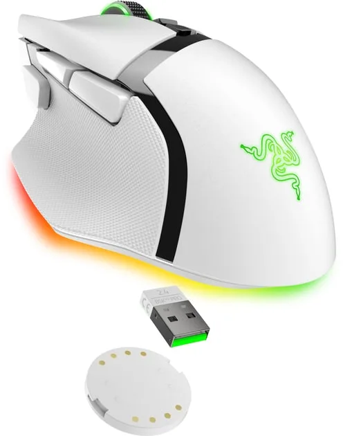 Мышь Razer Basilisk V3 Pro 35K White (RZ01-05240200-R3G1) — фото 6