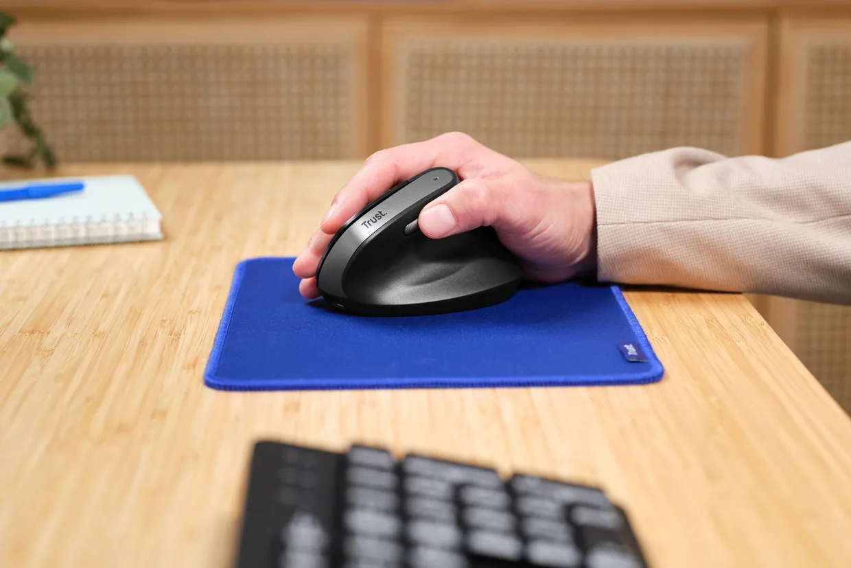 Мышь Trust Bayo II Ergonomic Wireless Black (25145) — фото 8