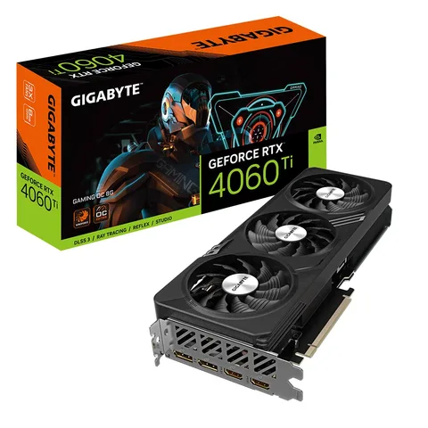 Видеокарта Gigabyte GeForce RTX 4060 Ti 8GB GDDR6 Gaming OC (GV-N406TGAMING OC-8GD)