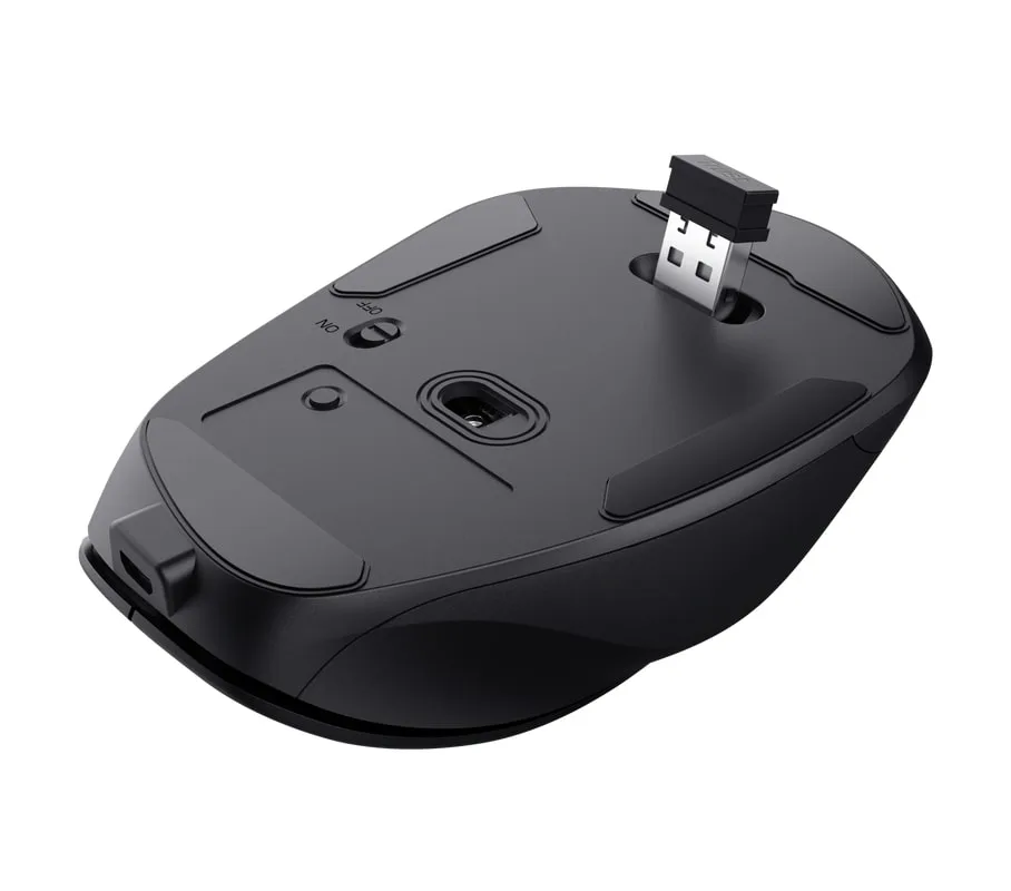 Миша Trust Fyda Rechargeable Eco Black (24727) — фото 6