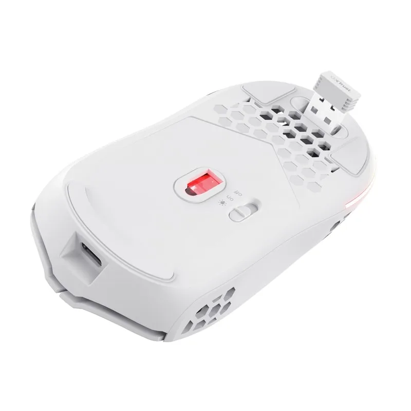 Мышь Trust GXT 929 Helox Wireless White (25390) — фото 4