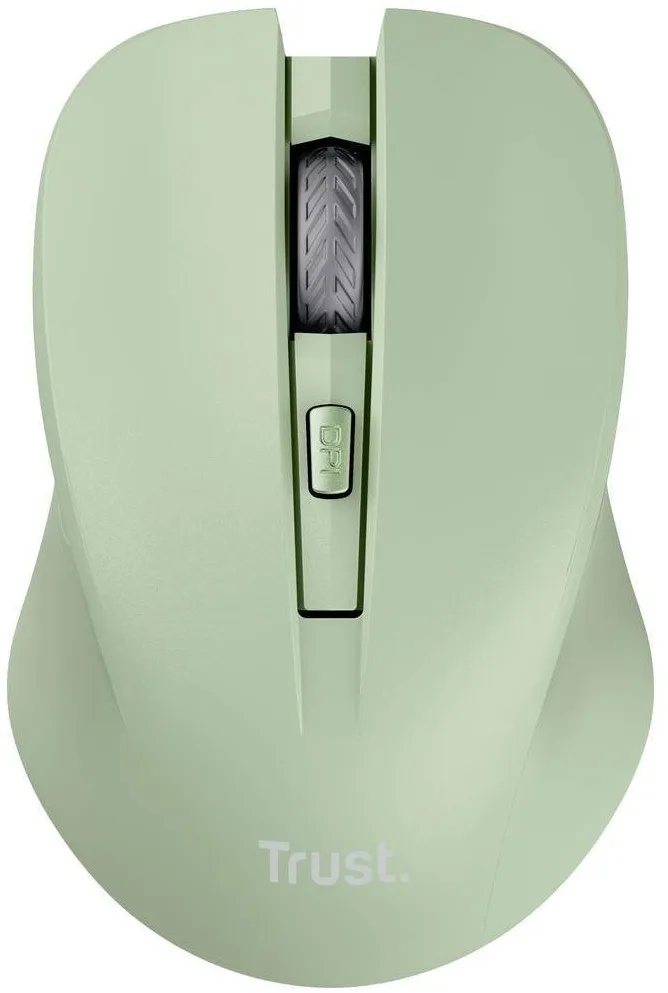 Мышь Trust Mydo Silent Wireless Green (25042)