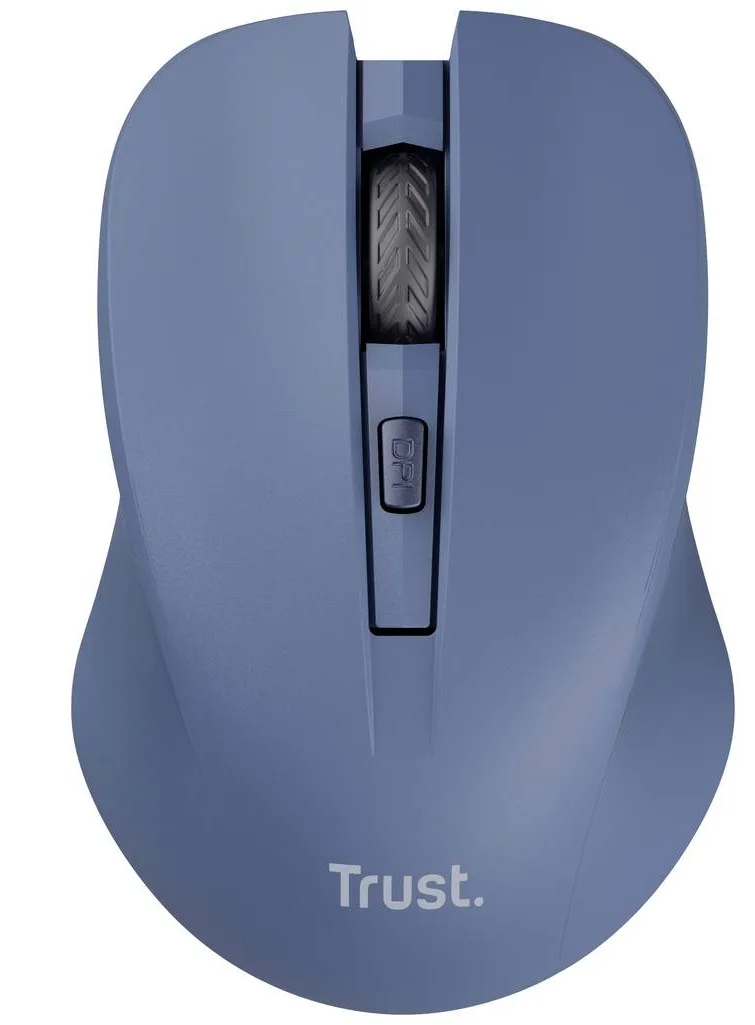Мышь Trust Mydo Silent Wireless Blue (25041)