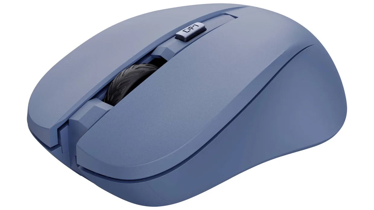 Мышь Trust Mydo Silent Wireless Blue (25041) — фото 2