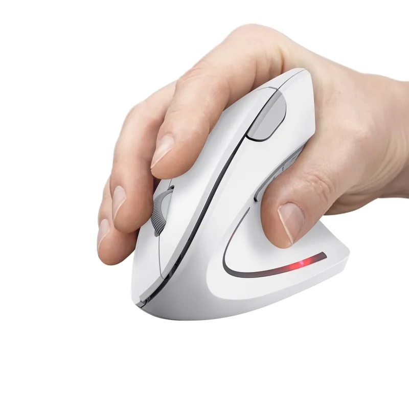 Мышь Trust Verto Ergonomic Wireless White (25132) — фото 6