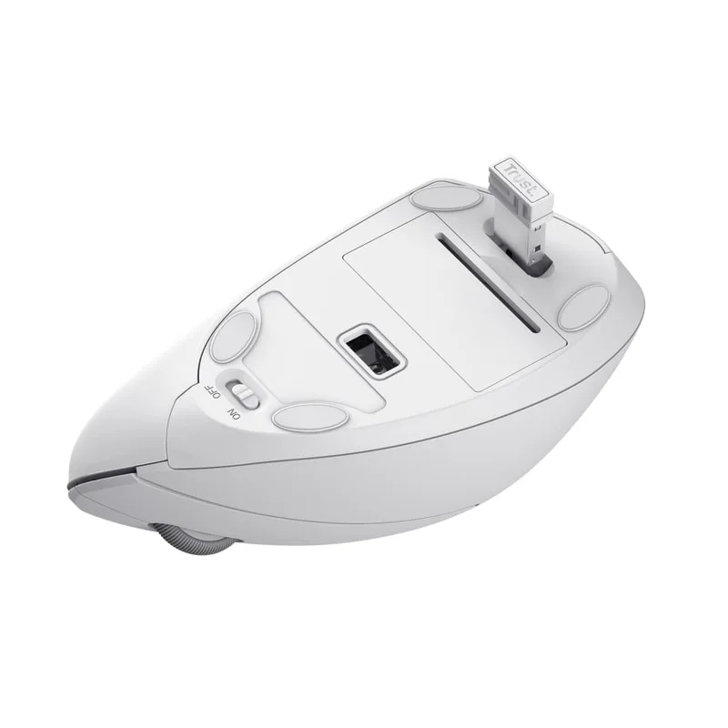 Мышь Trust Verto Ergonomic Wireless White (25132) — фото 7