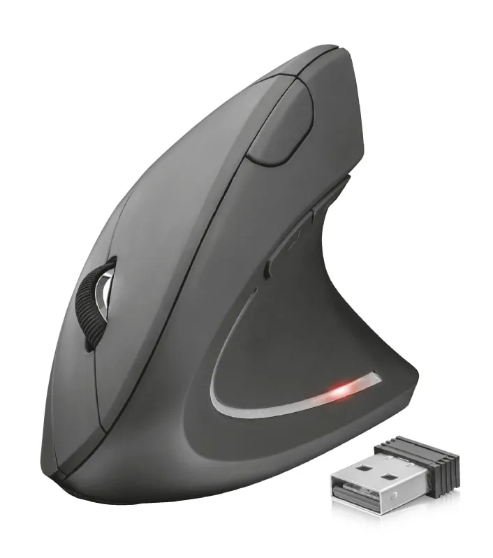 Мышь Trust Verto Ergonomic Wireless Black (22879) — фото 3