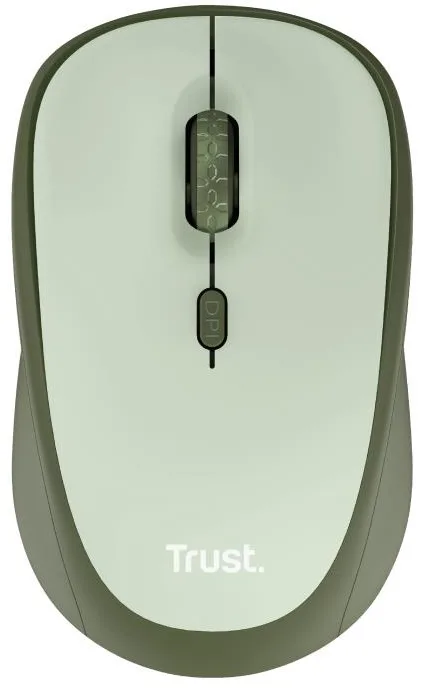 Мышь Trust Yvi+ Silent Eco Wireless Green (24552)