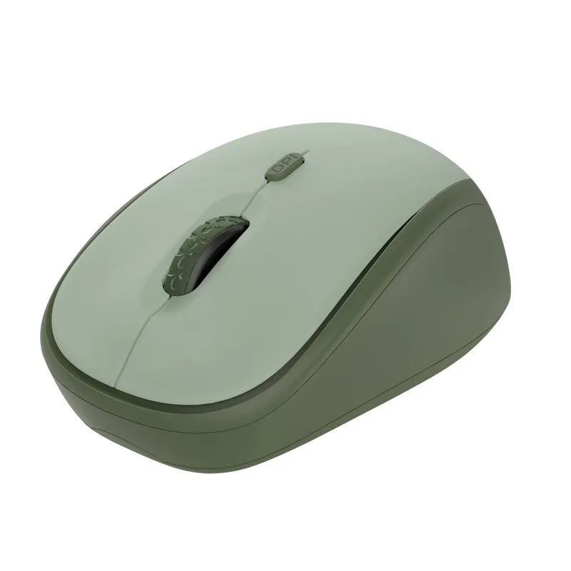 Мышь Trust Yvi+ Silent Eco Wireless Green (24552) — фото 2