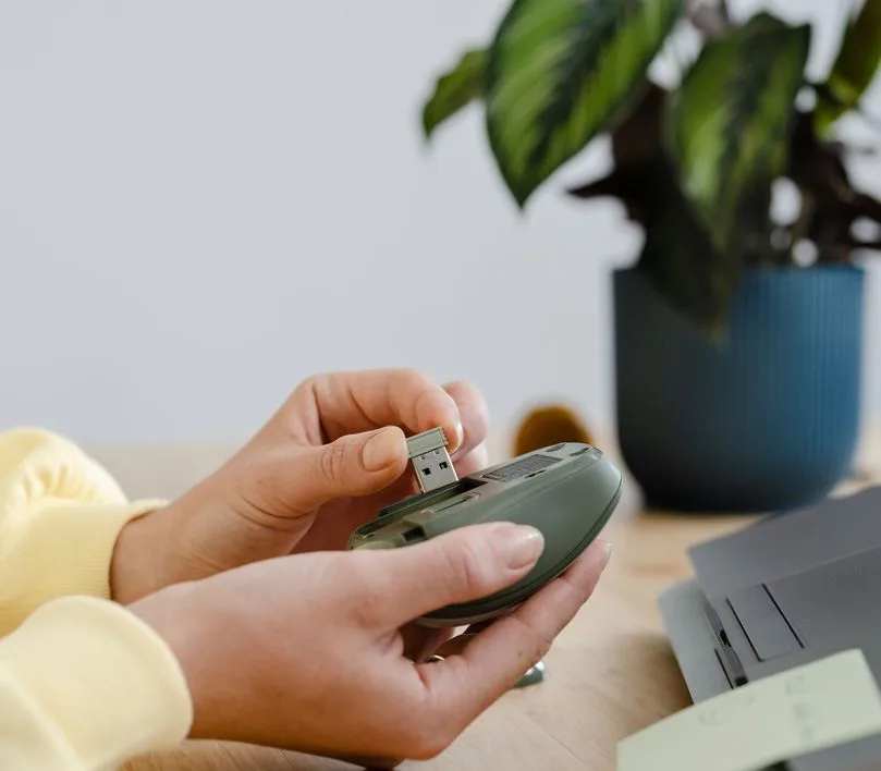 Мышь Trust Yvi+ Silent Eco Wireless Green (24552) — фото 9