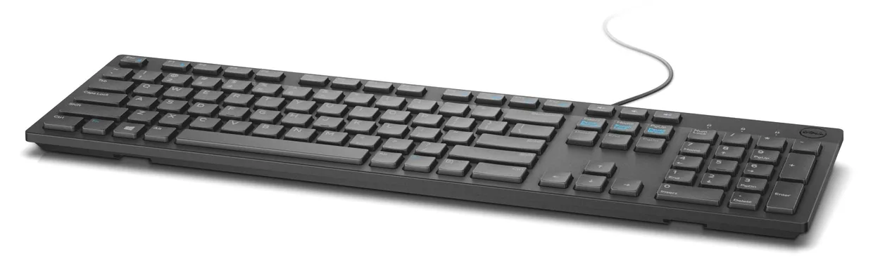 Клавіатура Dell KB216 Multimedia Rus Black (580-ADGR) — фото 2