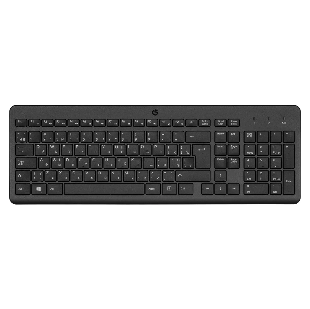 Клавиатура HP 220 Wireless Ukr Black (805T2AA)
