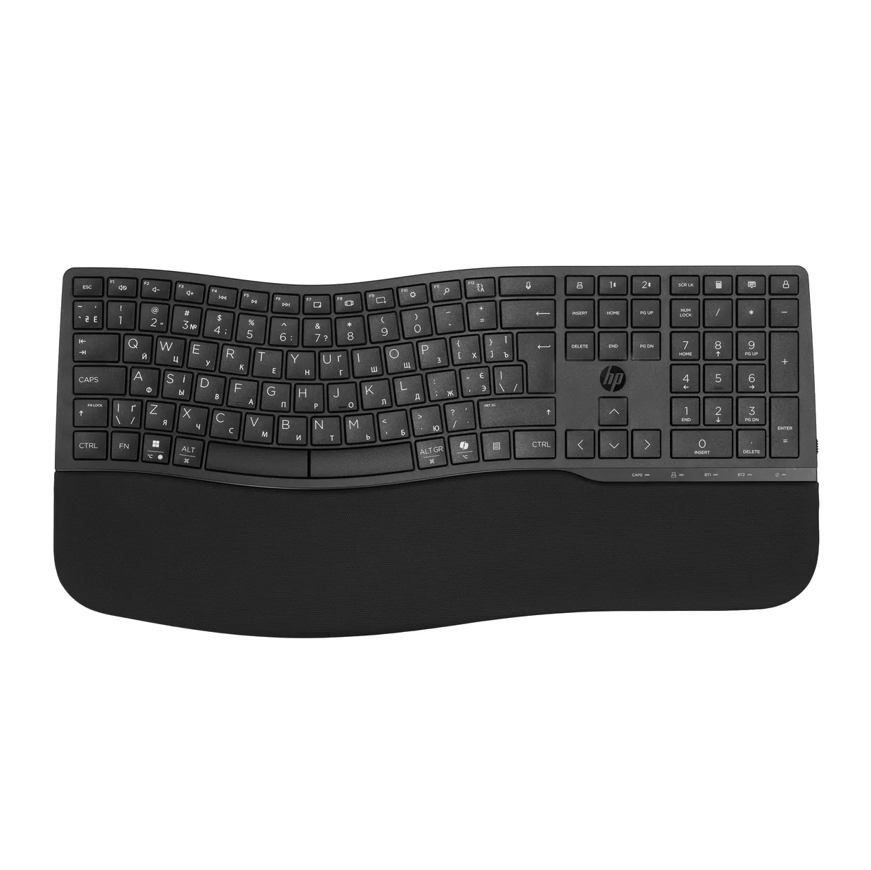 Клавиатура HP 680 Comfort Dual-Mode Ukr Black (8T6L8AA)