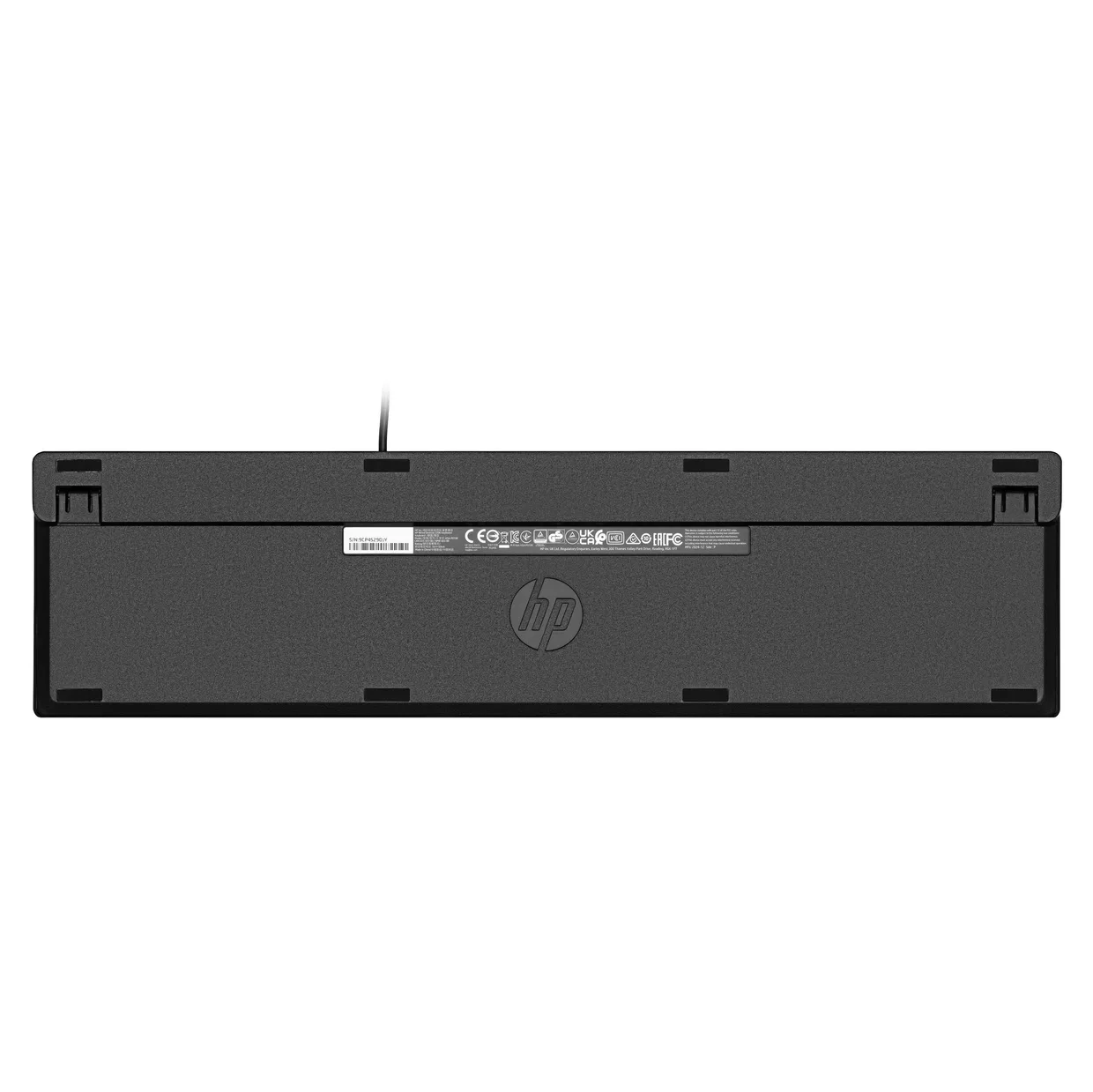 Клавіатура HP 320K Wired Desktop Ukr Black (9SR37UT) — фото 2