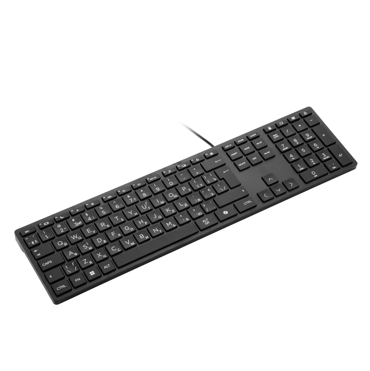Клавіатура HP 320K Wired Desktop Ukr Black (9SR37UT) — фото 5