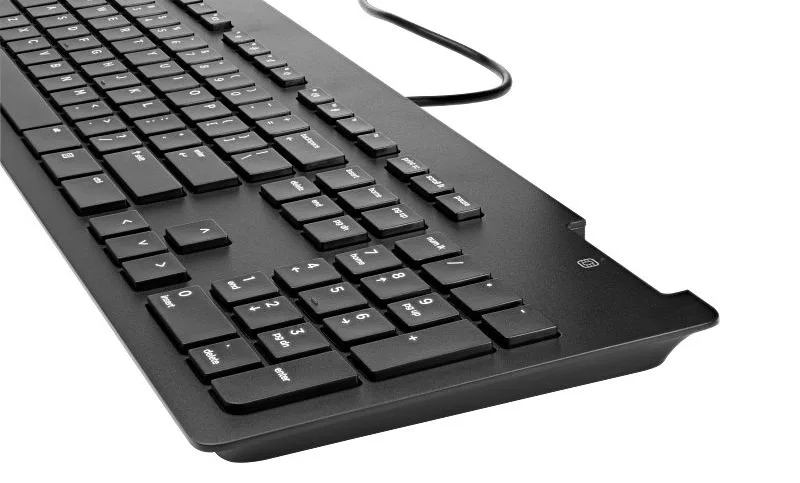 Клавиатура HP Business Slim v2 SmartCard Ukr Black (A71J9AA) — фото 2
