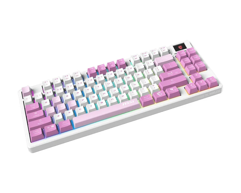 Клавиатура MSI Forge GK600 TKL Wireless Ukr Violet (S11-43UAQ01-HH9) — фото 2