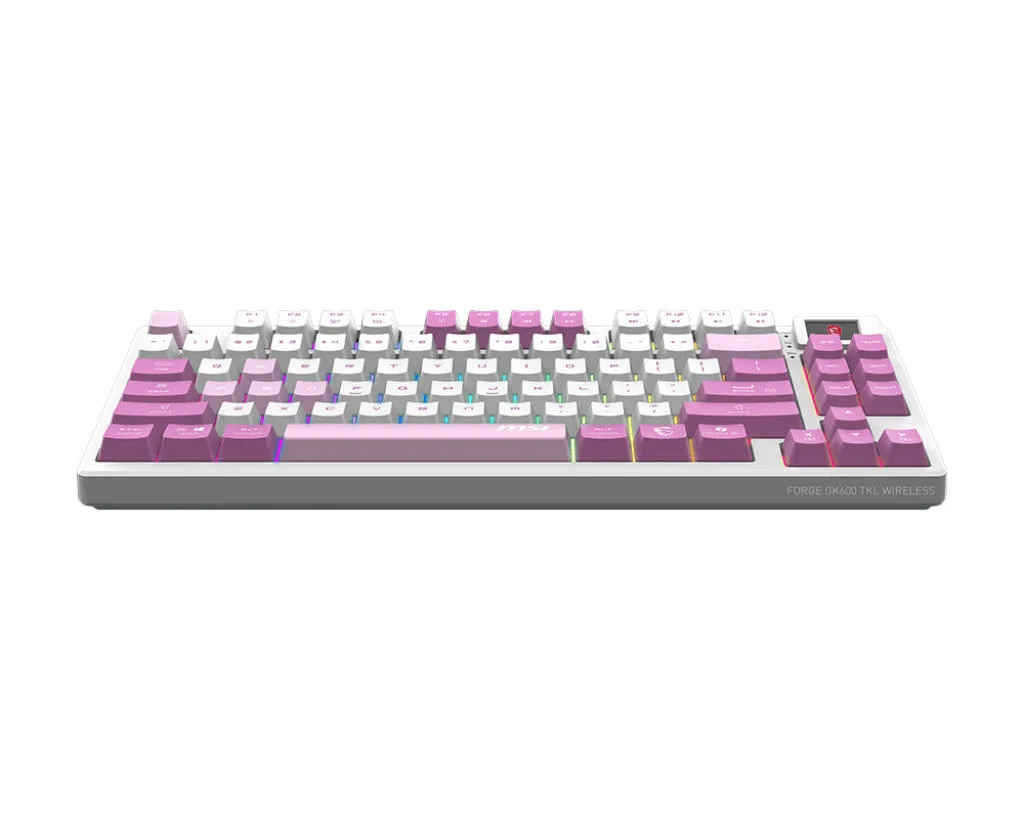 Клавиатура MSI Forge GK600 TKL Wireless Ukr Violet (S11-43UAQ01-HH9) — фото 4