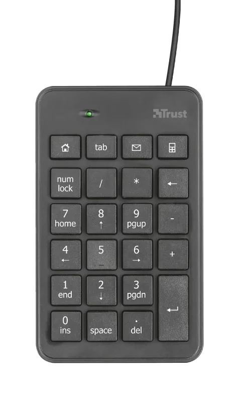 Клавиатура Trust Xalas USB Numeric Keypad Black (22221)