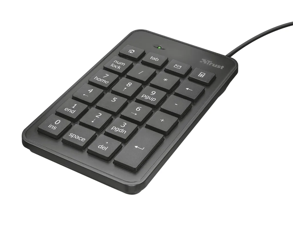 Клавиатура Trust Xalas USB Numeric Keypad Black (22221) — фото 3