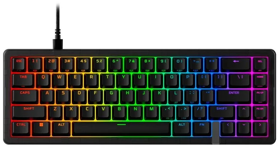 Клавиатура HyperX Origins 2 Pro 65 Magnetic Red V2 Ukr Black (BN7S3AA)
