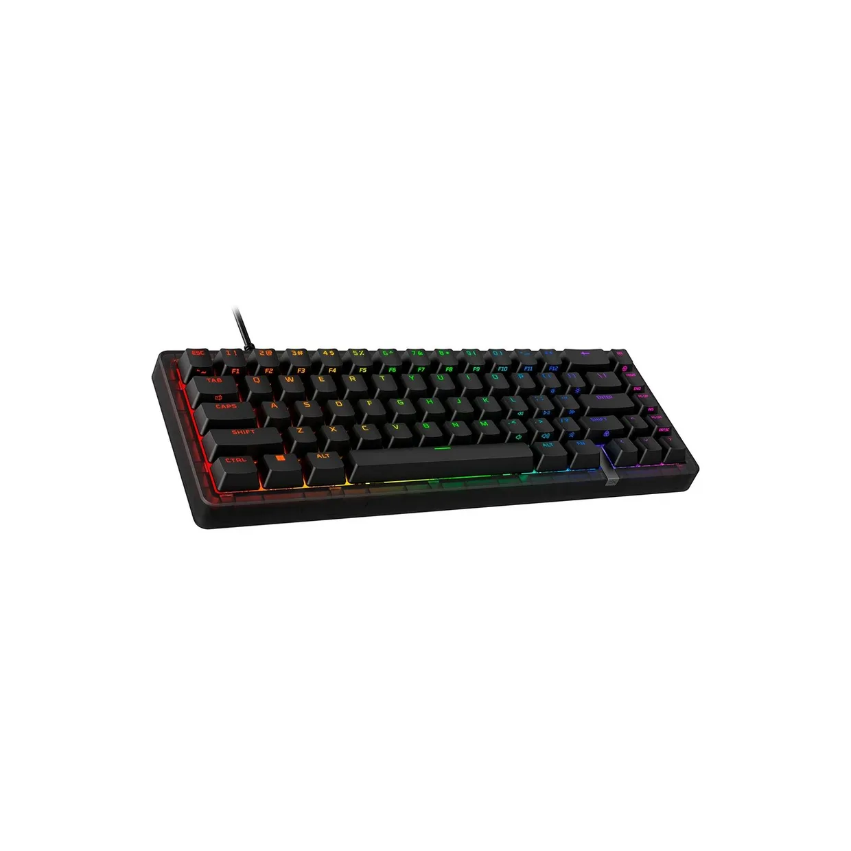Клавиатура HyperX Origins 2 Pro 65 Magnetic Red V2 Ukr Black (BN7S3AA) — фото 2