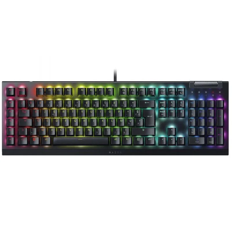Клавіатура Razer BlackWidow V4 X Green Switch Rus Black (RZ03-04700800-R3R1)