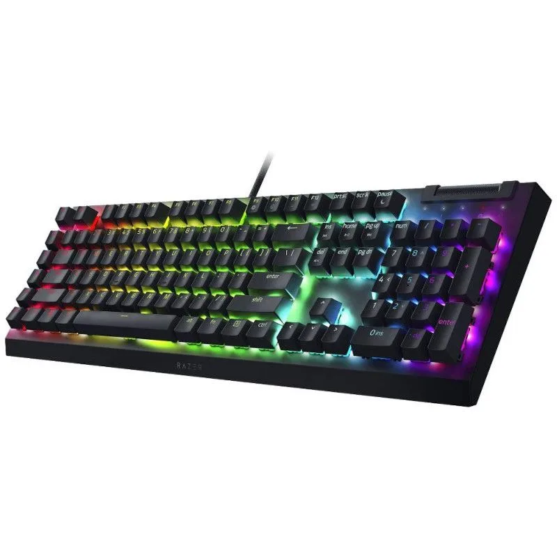 Клавіатура Razer BlackWidow V4 X Green Switch Rus Black (RZ03-04700800-R3R1) — фото 11