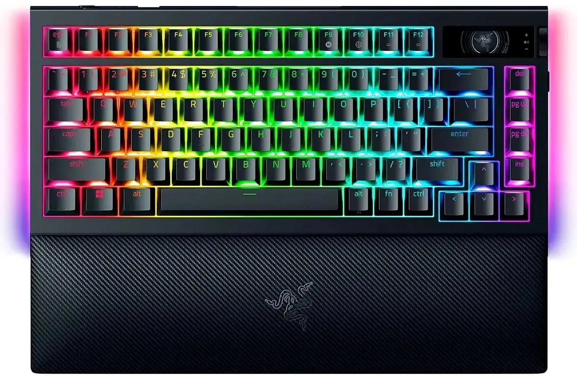 Клавиатура Razer BlackWidow V4 Pro 75% Wireless Orange Switch Black (RZ03-05130100-R3M1) — фото 3
