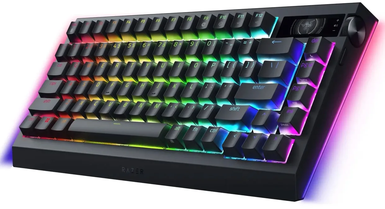 Клавиатура Razer BlackWidow V4 Pro 75% Wireless Orange Switch Black (RZ03-05130100-R3M1) — фото 4