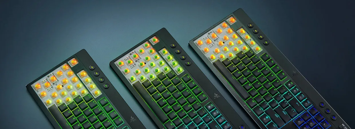 Клавіатура Razer BlackWidow V4 Low-profile HyperSpeed Green Switch Black (RZ03-05270100-R3M1) — фото 6