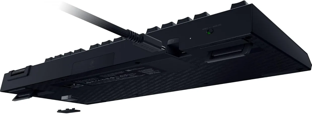 Клавиатура Razer BlackWidow V4 TKL HyperSpeed Orange Switch Black (RZ03-05480100-R3M1) — фото 4