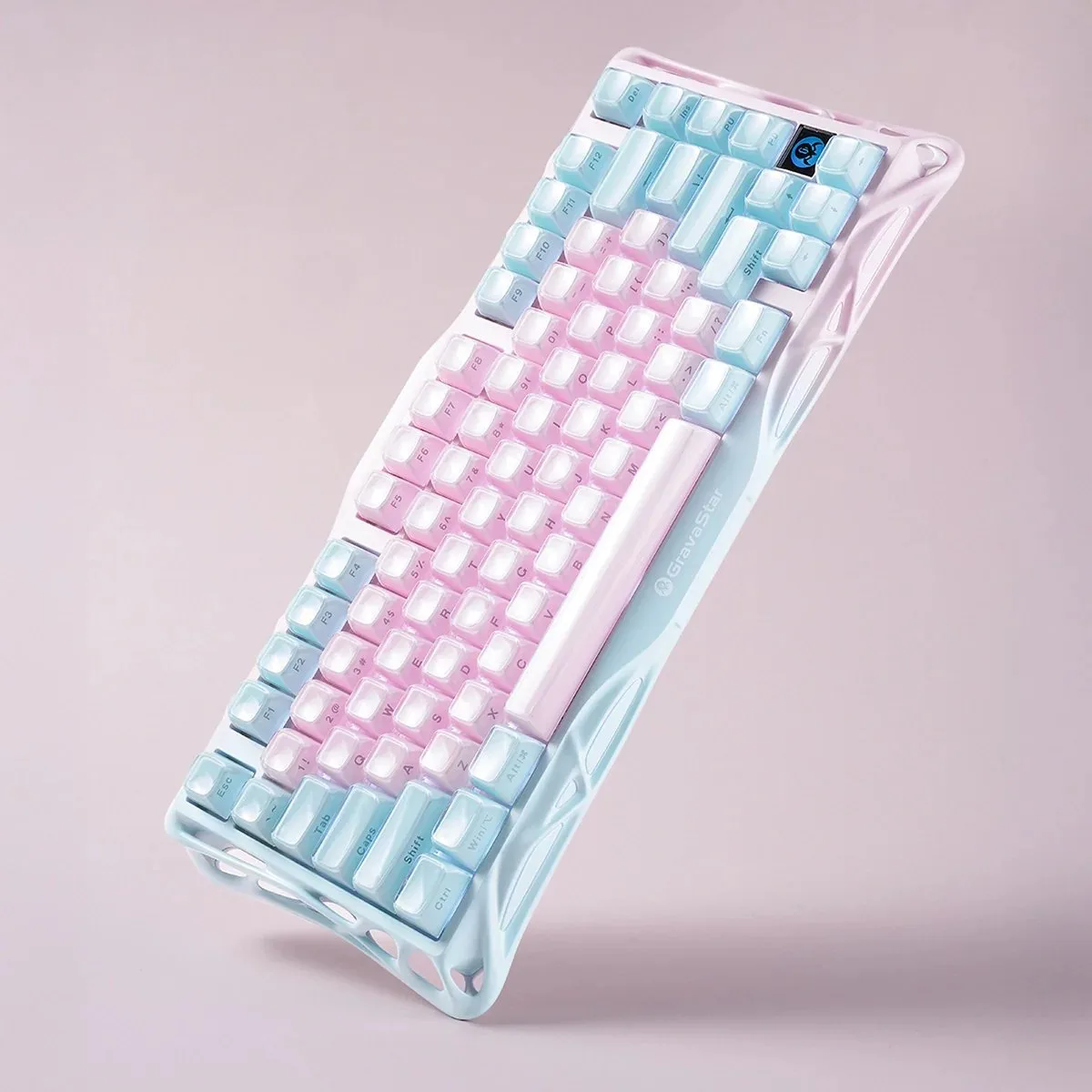 Клавіатура GravaStar Mercury K1 Lite Wireless Lumen Rose (GS K1 LITE_PM_PNK) — фото 7