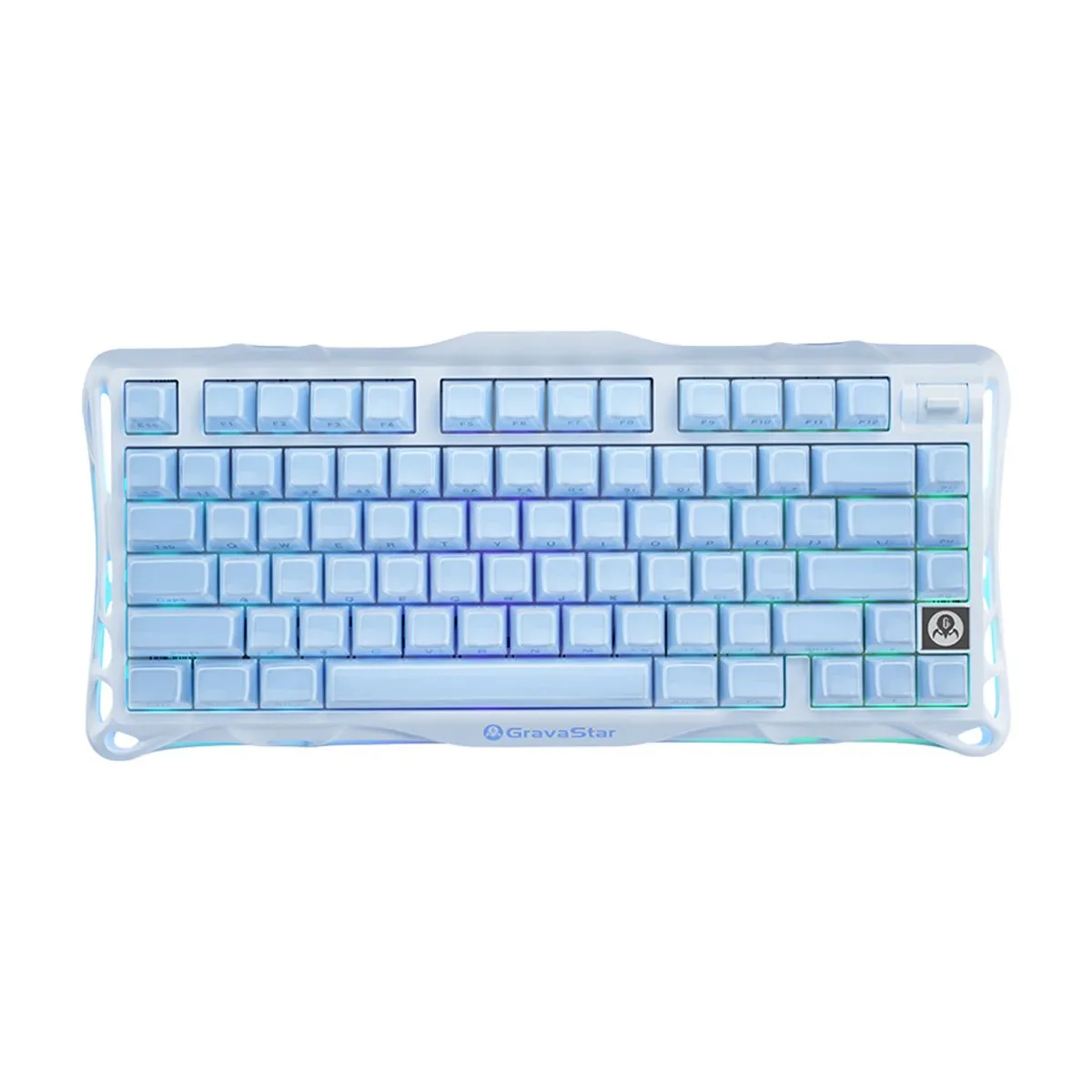 Клавиатура GravaStar Mercury K1 Wireless Ice Blue (GS K1_BLU)